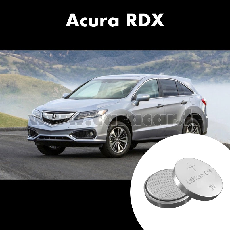 Pile clé Acura RDX 2 generation [restyling] (2015/2018). Pile de remplacement pour clé de voiture. Batterie de clé de voiture. 