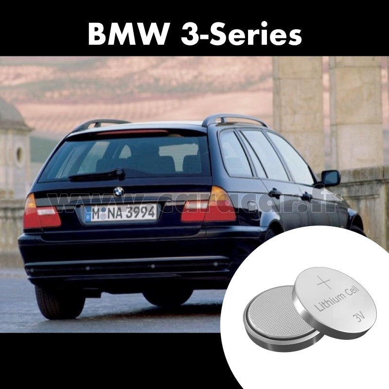 Pile clé BMW 3 Series E46 [restyling] (2001/2006). Pile de remplacement pour clé de voiture. Batterie de clé de voiture. 