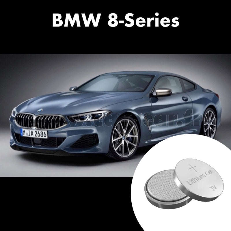 Pile clé BMW 8 Series G15 (2018/2022). Pile de remplacement pour clé de voiture. Batterie de clé de voiture. 