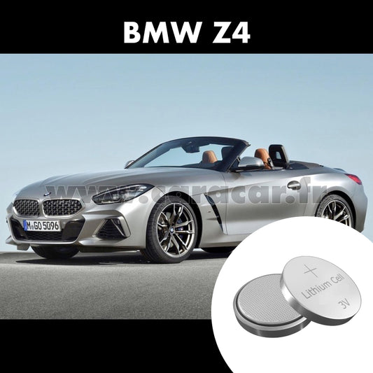 Pile clé BMW Z4 G29 (2018/2022). Pile de remplacement pour clé de voiture. Batterie de clé de voiture. 