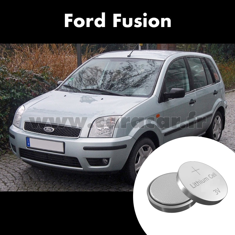 Pile clé Ford Fusion 1 generation (2002/2005). Pile de remplacement pour clé de voiture. Batterie de clé de voiture. 