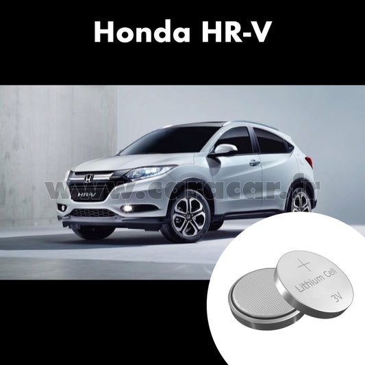 Pile clé Honda HR-V 2 generation (2015/2018). Pile de remplacement pour clé de voiture. Batterie de clé de voiture. 