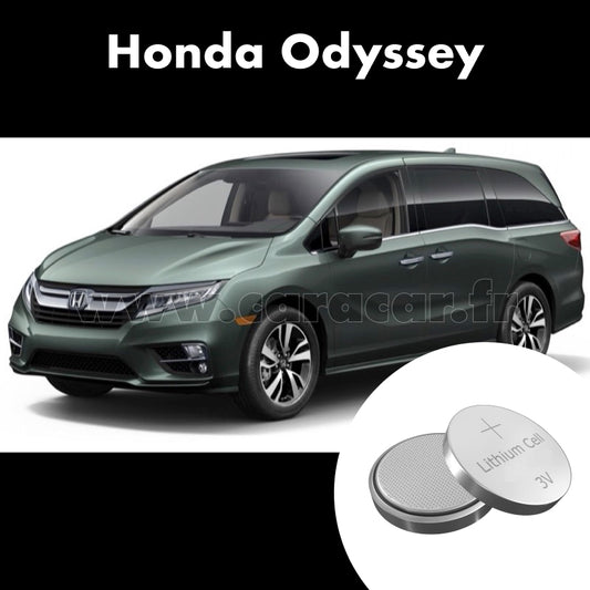 Pile clé Honda Odyssey 6 generation (2018/2021). Pile de remplacement pour clé de voiture. Batterie de clé de voiture. 