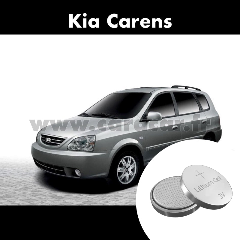 Pile clé Kia Carens 1 generation (RS) (1999/2002). Pile de remplacement pour clé de voiture. Batterie de clé de voiture. 