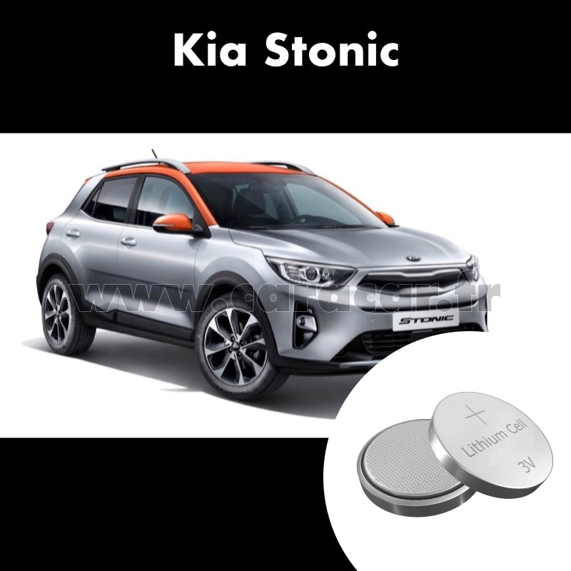 Pile clé Kia Stonic 1 generation (2017/2023). Pile de remplacement pour clé de voiture. Batterie de clé de voiture. 