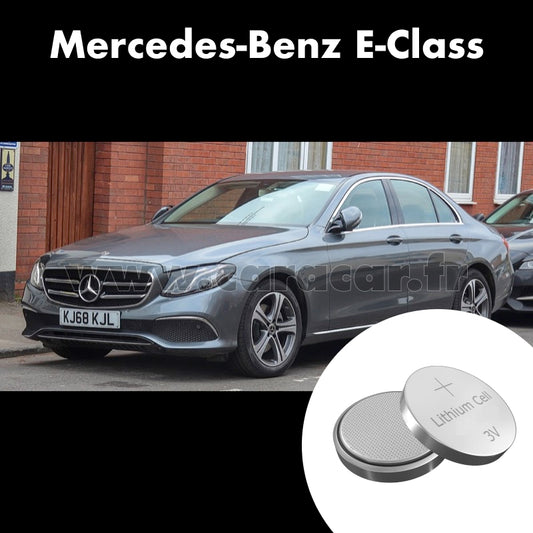 Pile clé Mercedes-Benz E-Class E 220 (2019/null). Pile de remplacement pour clé de voiture. Batterie de clé de voiture. 