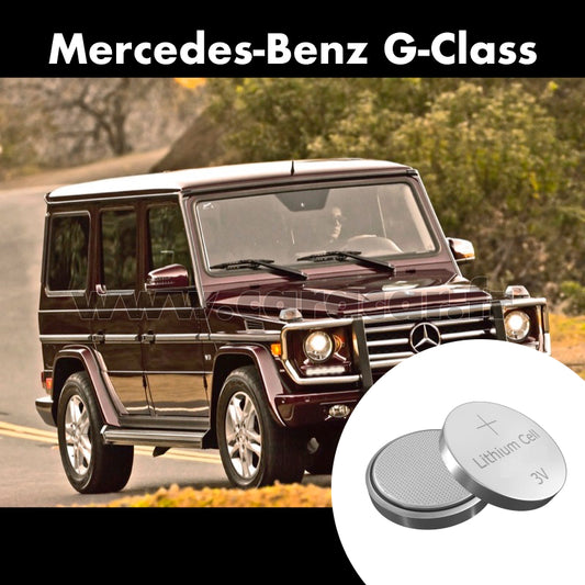 Pile clé Mercedes-Benz G-Class 2 generation (W463) [4th restyling] (2015/2018). Pile de remplacement pour clé de voiture. Batterie de clé de voiture. 