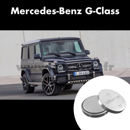 Pile clé Mercedes-Benz G-Class W463 [3th restyling] (2015/2018). Pile de remplacement pour clé de voiture. Batterie de clé de voiture. 