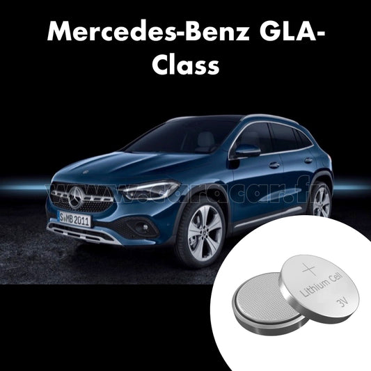 Pile clé Mercedes-Benz GLA-Class H247 (2019/2023). Pile de remplacement pour clé de voiture. Batterie de clé de voiture. 