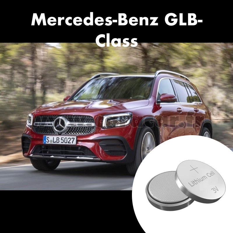 Pile clé Mercedes-Benz GLB-Class 3 generation (247) (2019/2019). Pile de remplacement pour clé de voiture. Batterie de clé de voiture. 