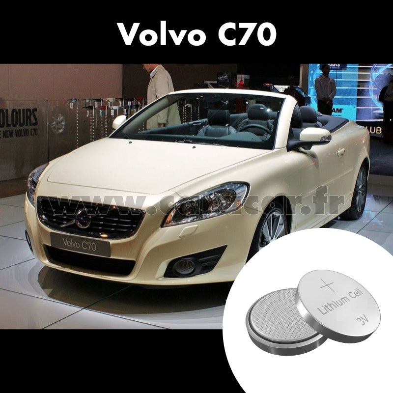 Pile clé Volvo C70 2 generation [restyling] (2009/2013)