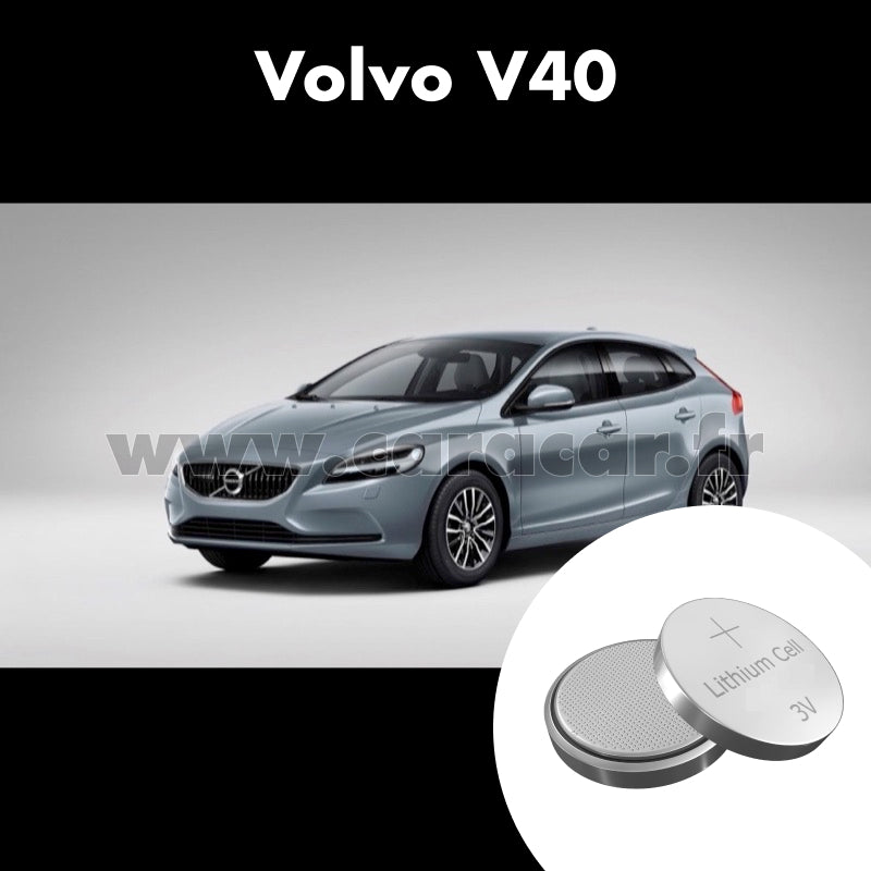 Pile clé Volvo V40 2 generation [restyling] (2016/2020)